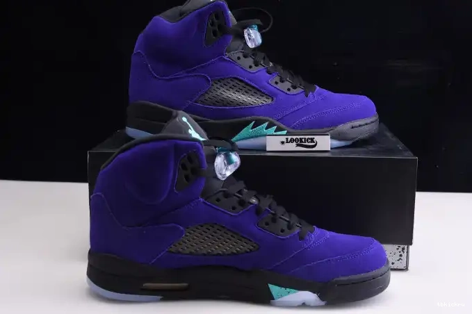 Reps TBK 5 Jordan 136027-500 Alternate Retro Grape Air 0517